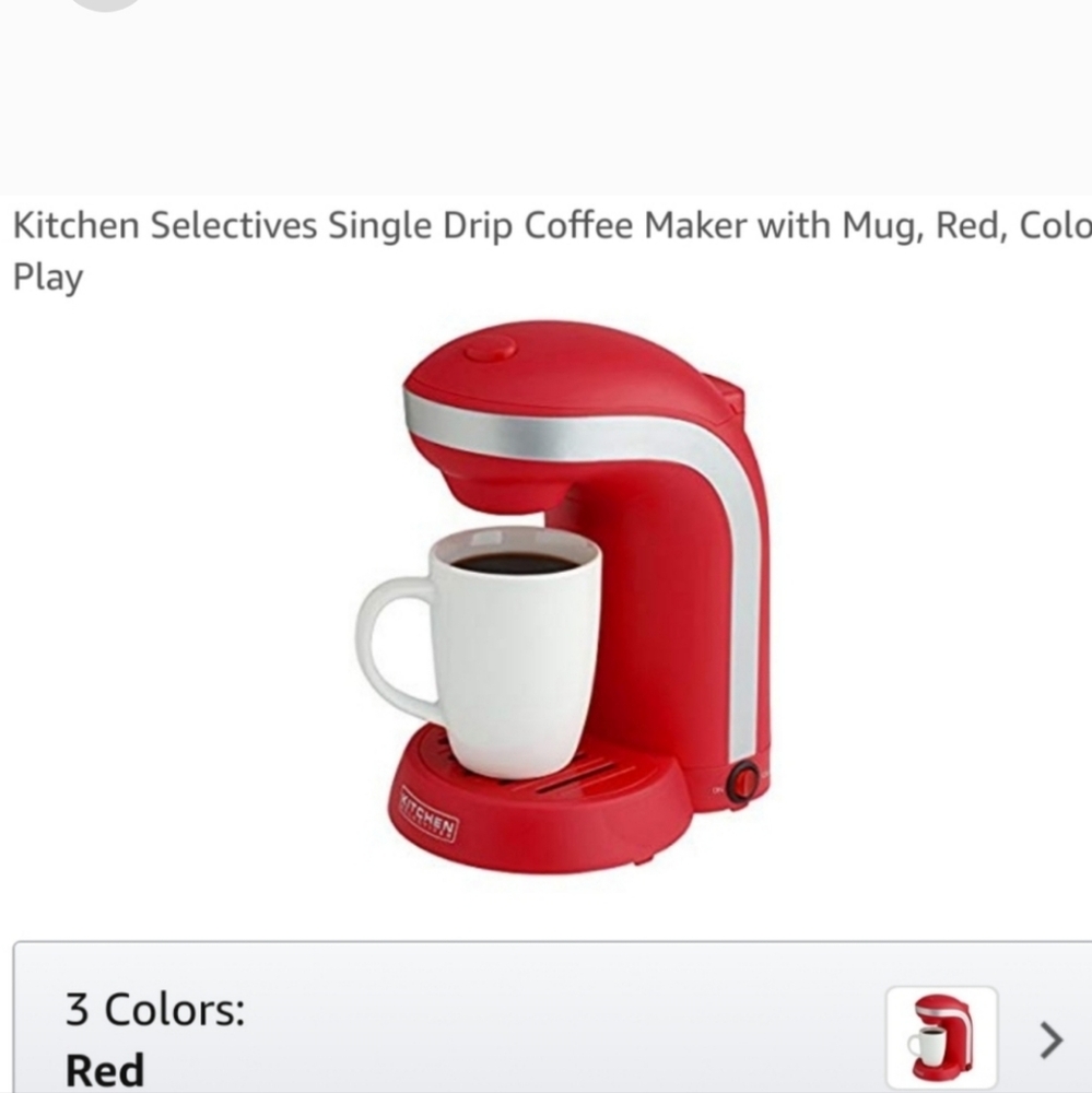 One cup coffee maker